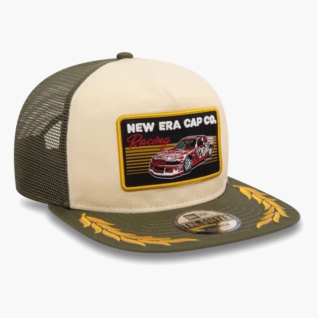 Bon New Era Motorsport Green Trucker