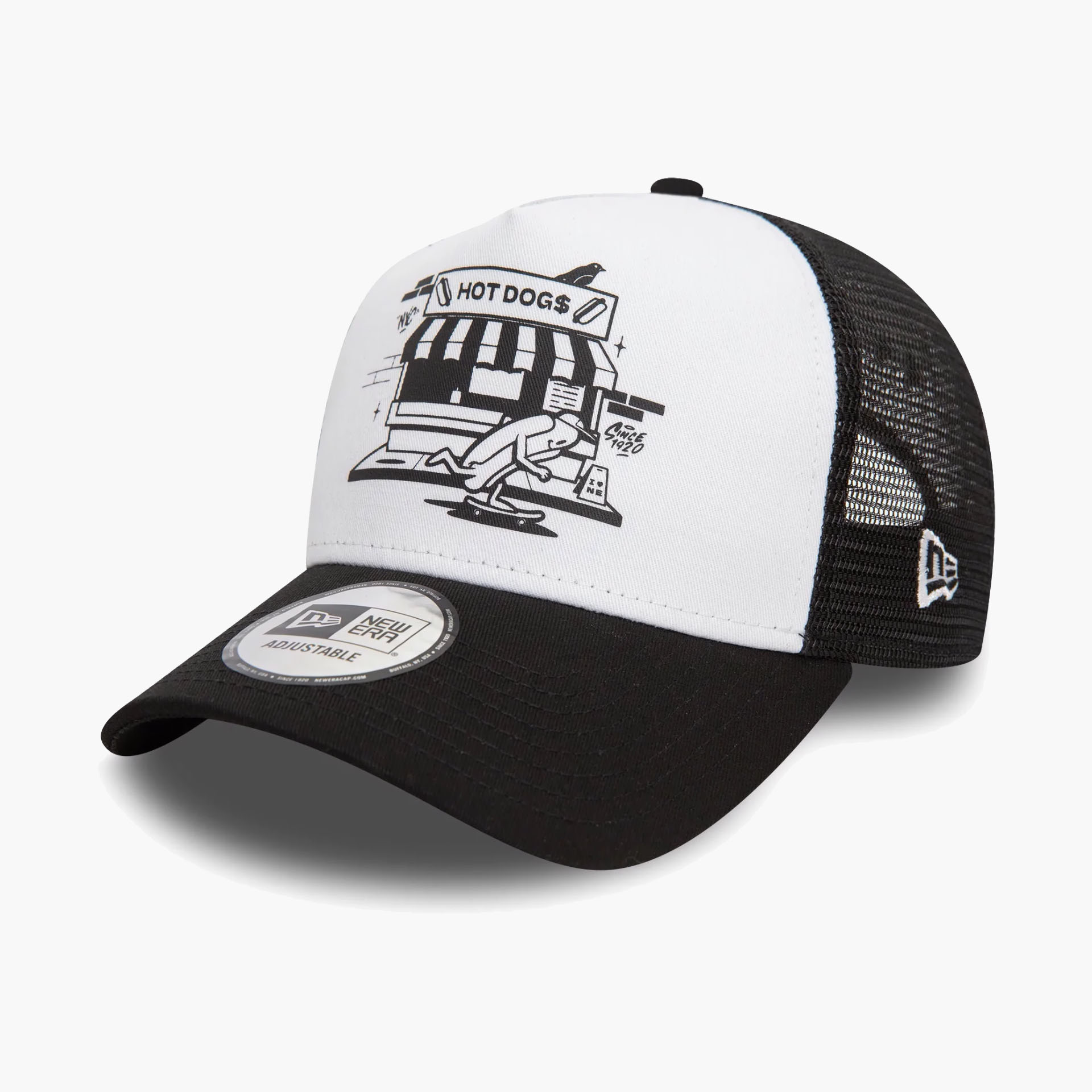 Boné New Era Graphic Hot Dog Trucker