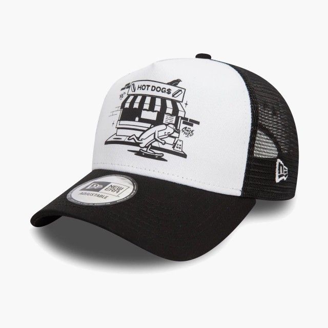 Bon New Era Graphic Hot Dog Trucker