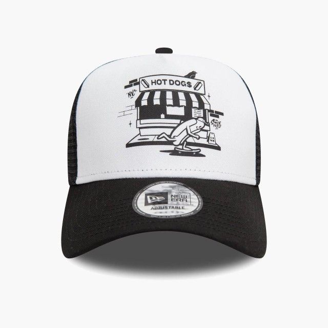 Bon New Era Graphic Hot Dog Trucker