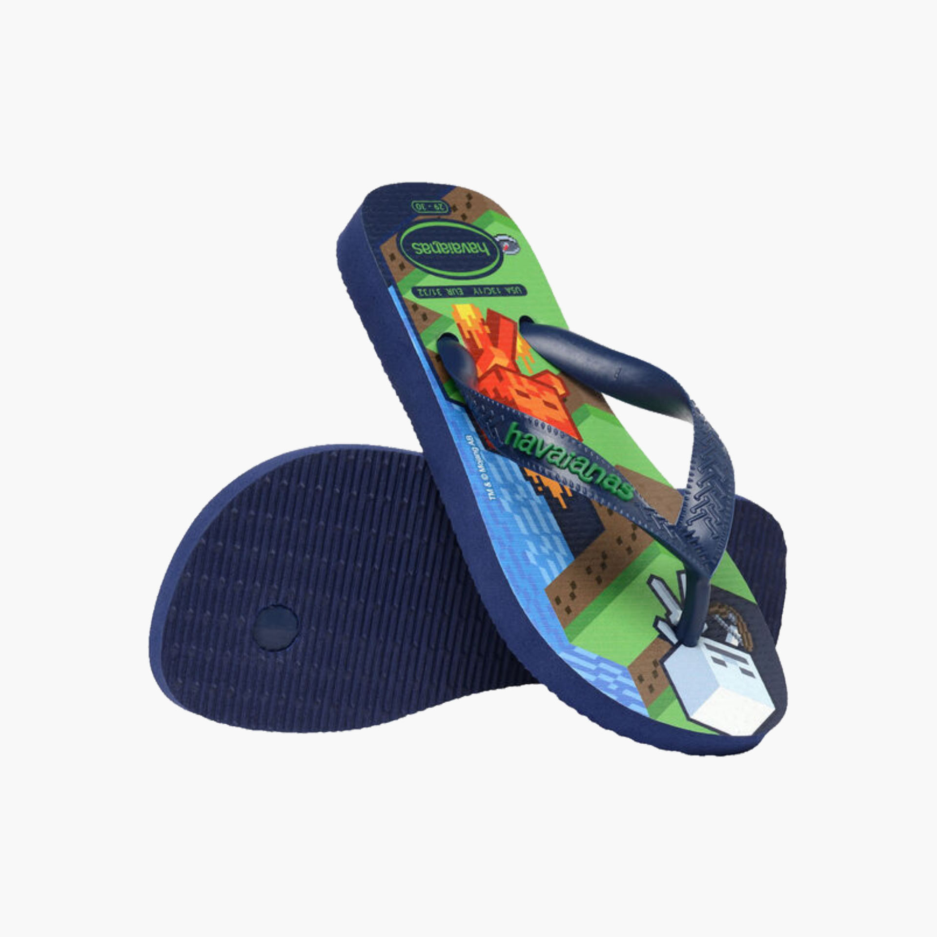 Havaianas Kids Minecraft