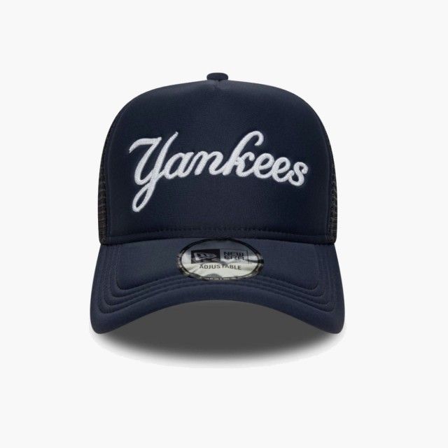 Bon New York Yankees MLB Script Navy 9FORTY