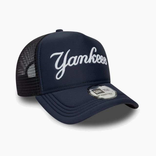Bon New York Yankees MLB Script Navy 9FORTY