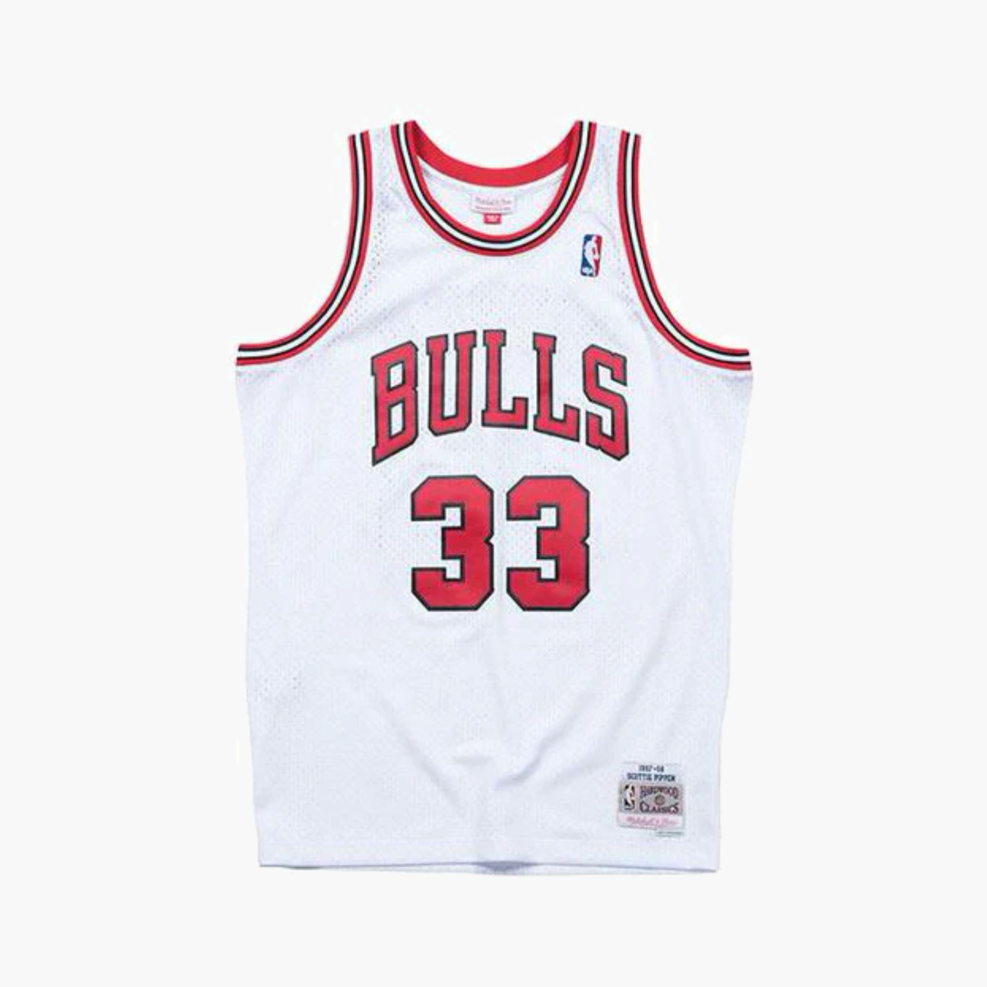 Camisola da NBA Mitchell&Ness de 1997-98 swingman de Scottie Pippen Chicago Bulls