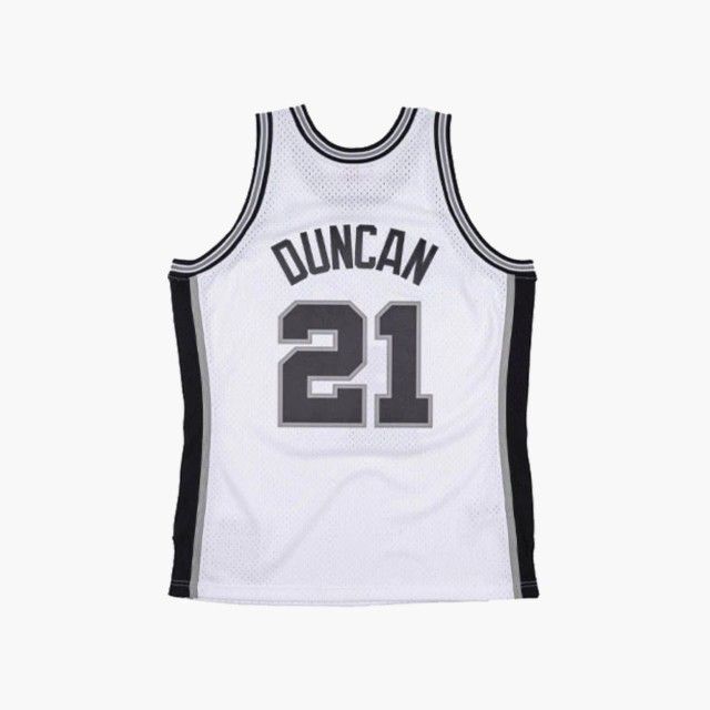 Camisola Mitchell & Ness Tim Duncan 21 San Antonio Spurs 1998-99 Swingman Jersey