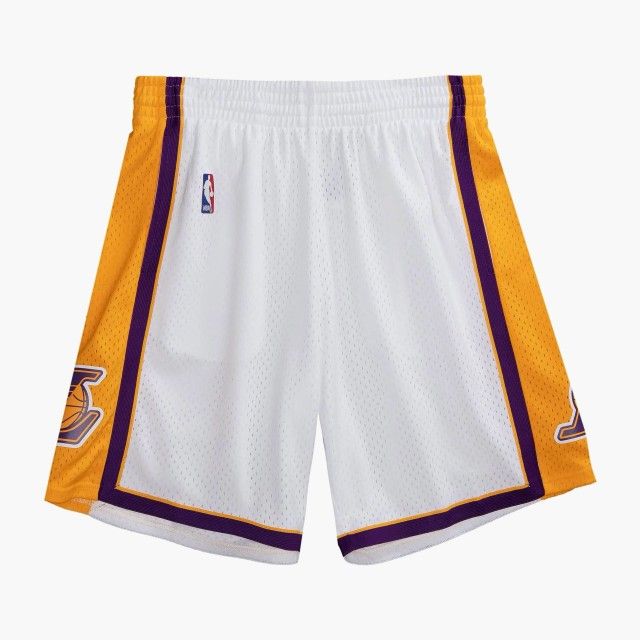 Calções Mitchell & Ness Los Angeles Lakers NBA Calções Mitchell & Ness Los Angeles Lakers NBA