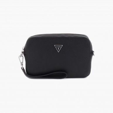 Bolsa Guess Ncessaire Milano Saffiano