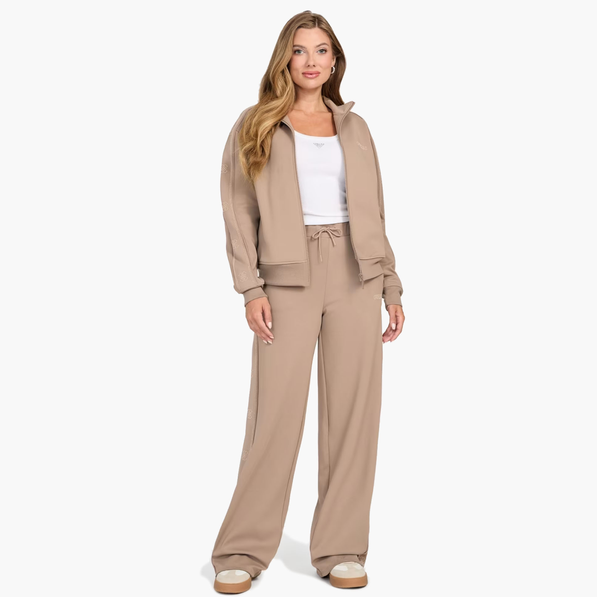 Calças Fato de Treino Guess Octavia Wide Leg