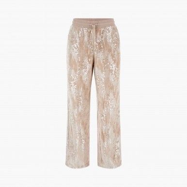 Calas Fato de Treino Guess Sequins Wide Leg