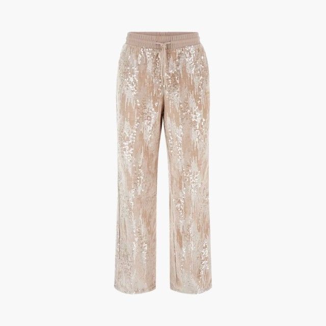 Calas Fato de Treino Guess Sequins Wide Leg