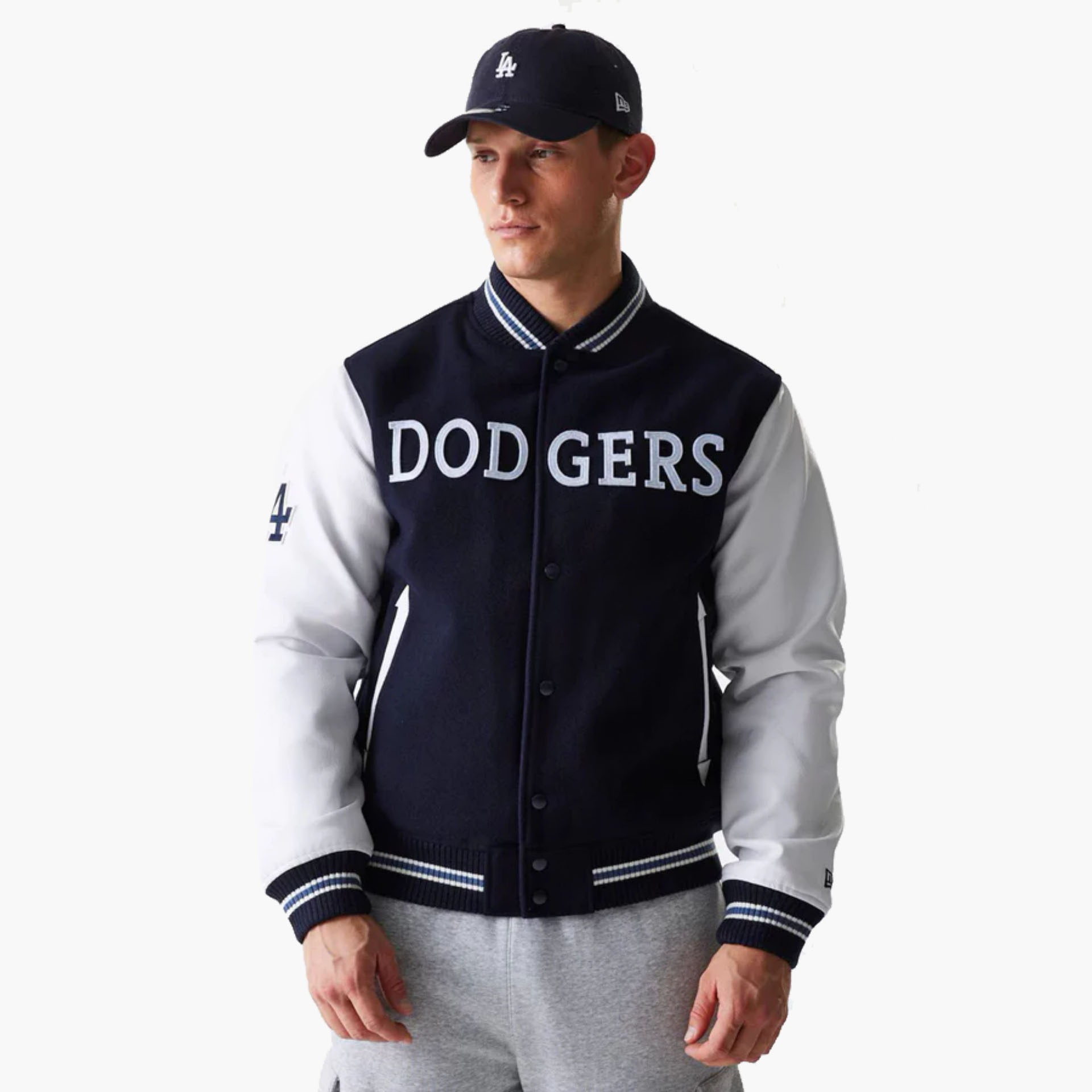 Casaco New Era LA Dodgers MLB Wordmark