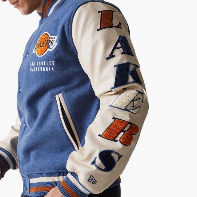 Casaco New Era LA Lakers NBA Patch