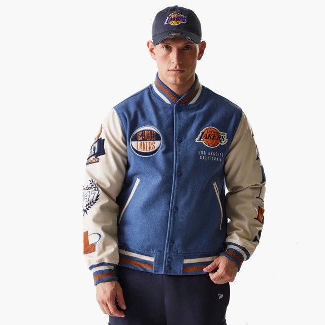 Casaco New Era LA Lakers NBA Patch