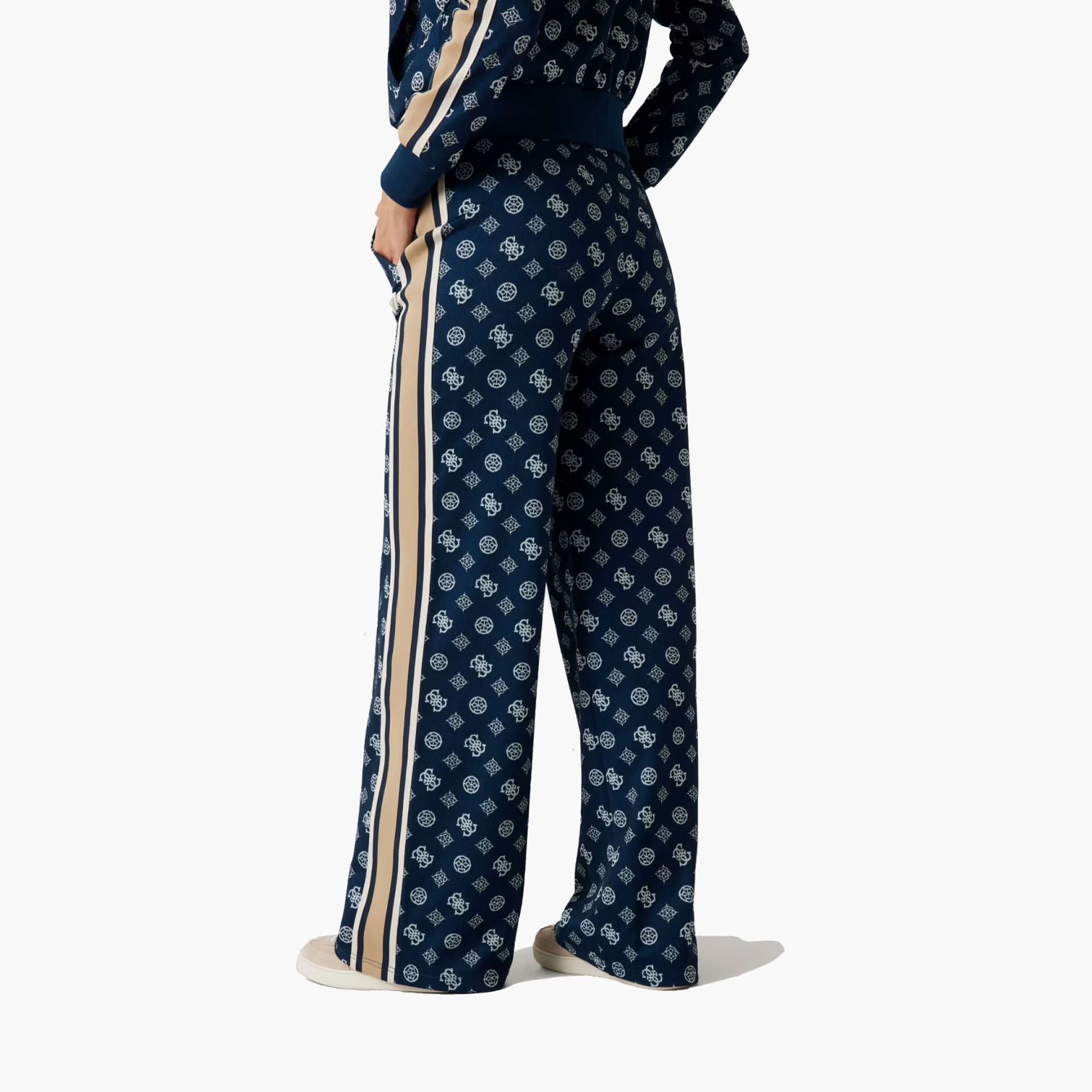 Calças Fato de Treino Guess Peony Taped Straight