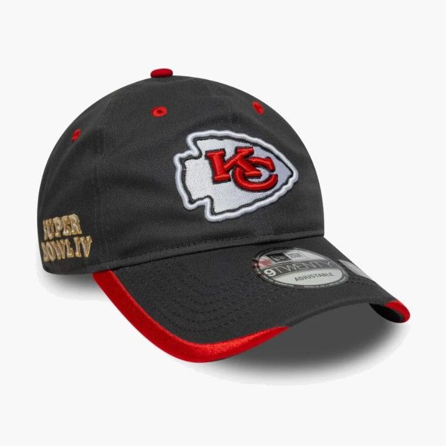 Boné New Era Kansas City Chiefs NFL Charcoal 9TWENTY Boné New Era Kansas City Chiefs NFL Charcoal 9TWENTY