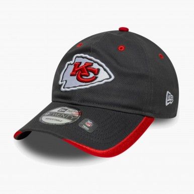 Boné New Era Kansas City Chiefs NFL Charcoal 9TWENTY Boné New Era Kansas City Chiefs NFL Charcoal 9TWENTY