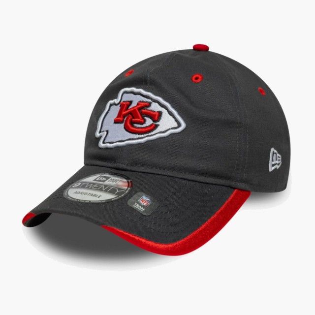 Boné New Era Kansas City Chiefs NFL Charcoal 9TWENTY Boné New Era Kansas City Chiefs NFL Charcoal 9TWENTY