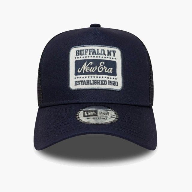 Boné New Era New Era Patch Navy 9FORTY A-Frame Trucker Boné New Era New Era Patch Navy 9FORTY A-Frame Trucker
