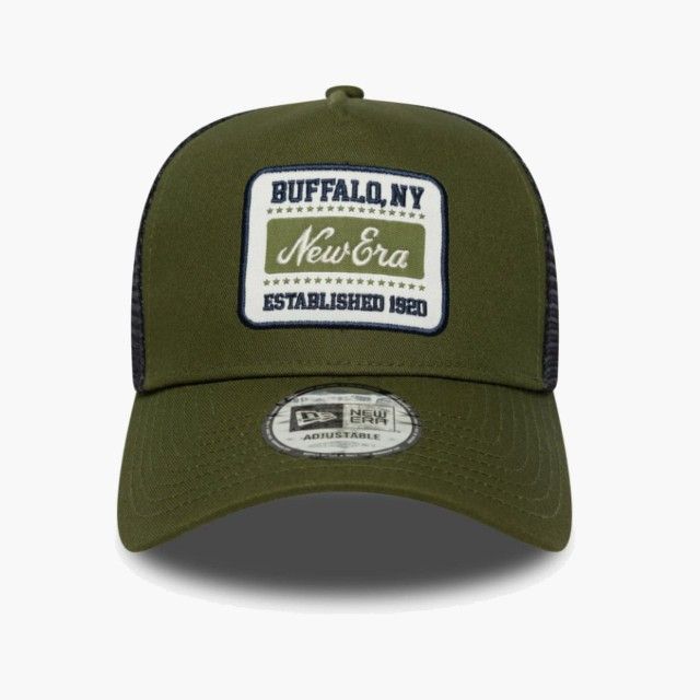 Bon New Era Patch Dark Green 9FORTY A-Frame Trucker