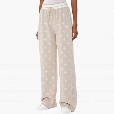 Calças Fato de Treino Guess Paulina Wide Leg Calças Fato de Treino Guess Paulina Wide Leg