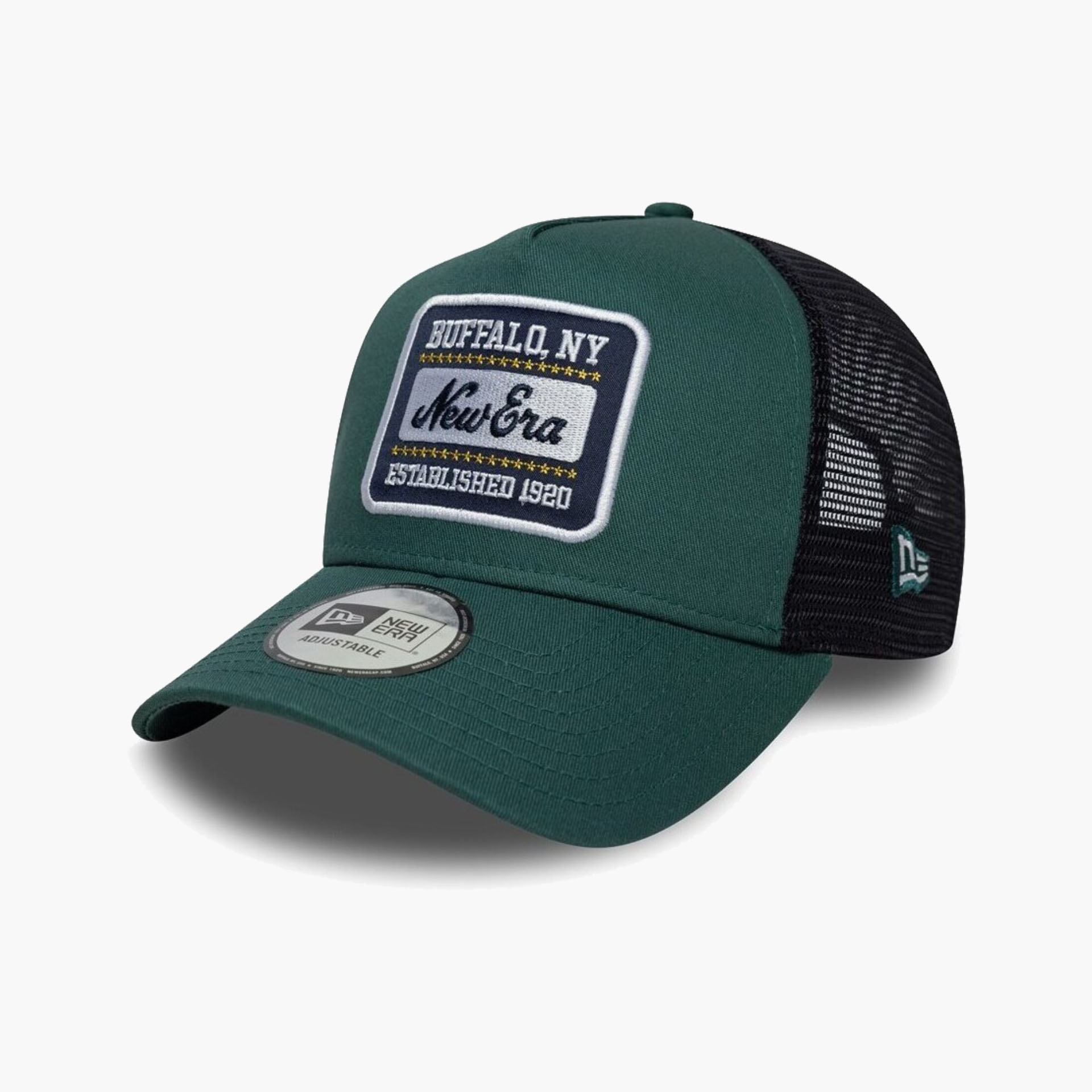 Boné New Era Patch Dark Green 9FORTY