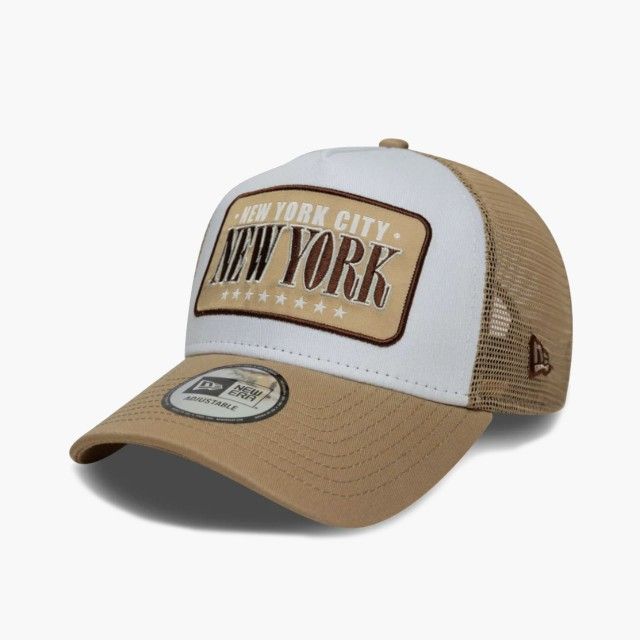 Bon� New Era Location Patch Light Beige 9FORTY