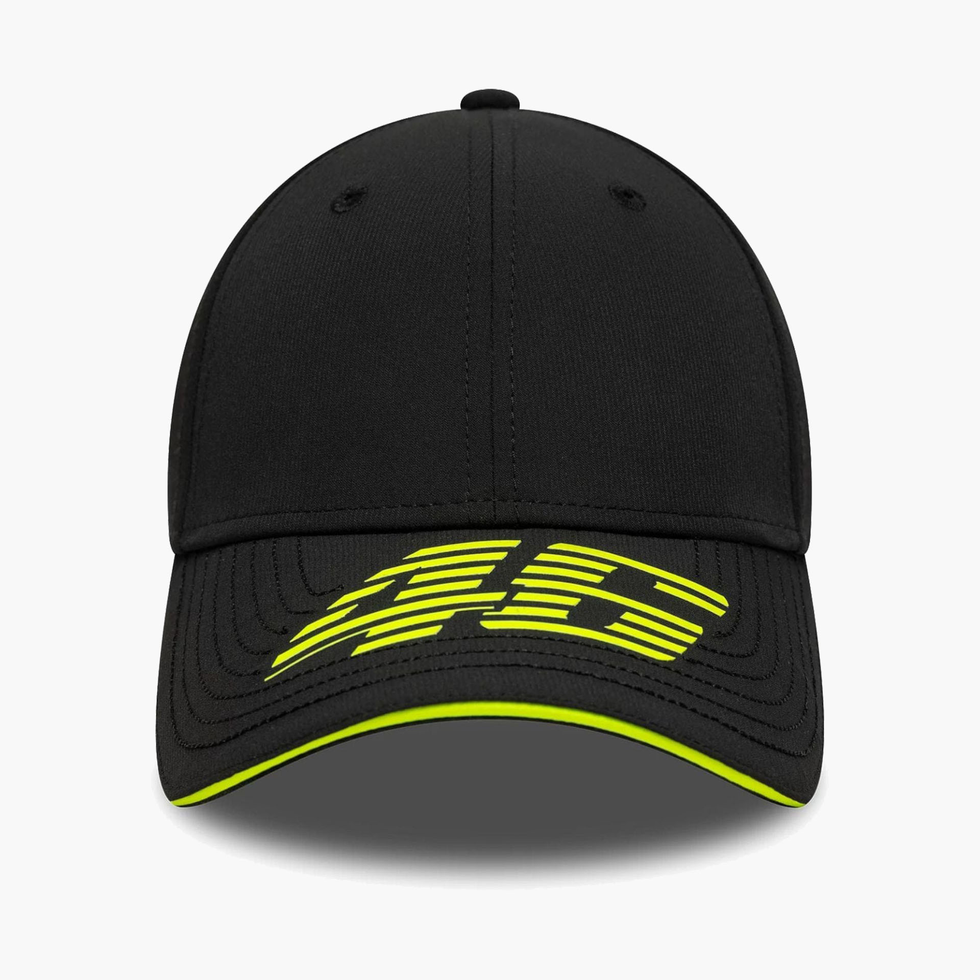 Boné New Era VR46 Recycled Stripe Black 9FORTY