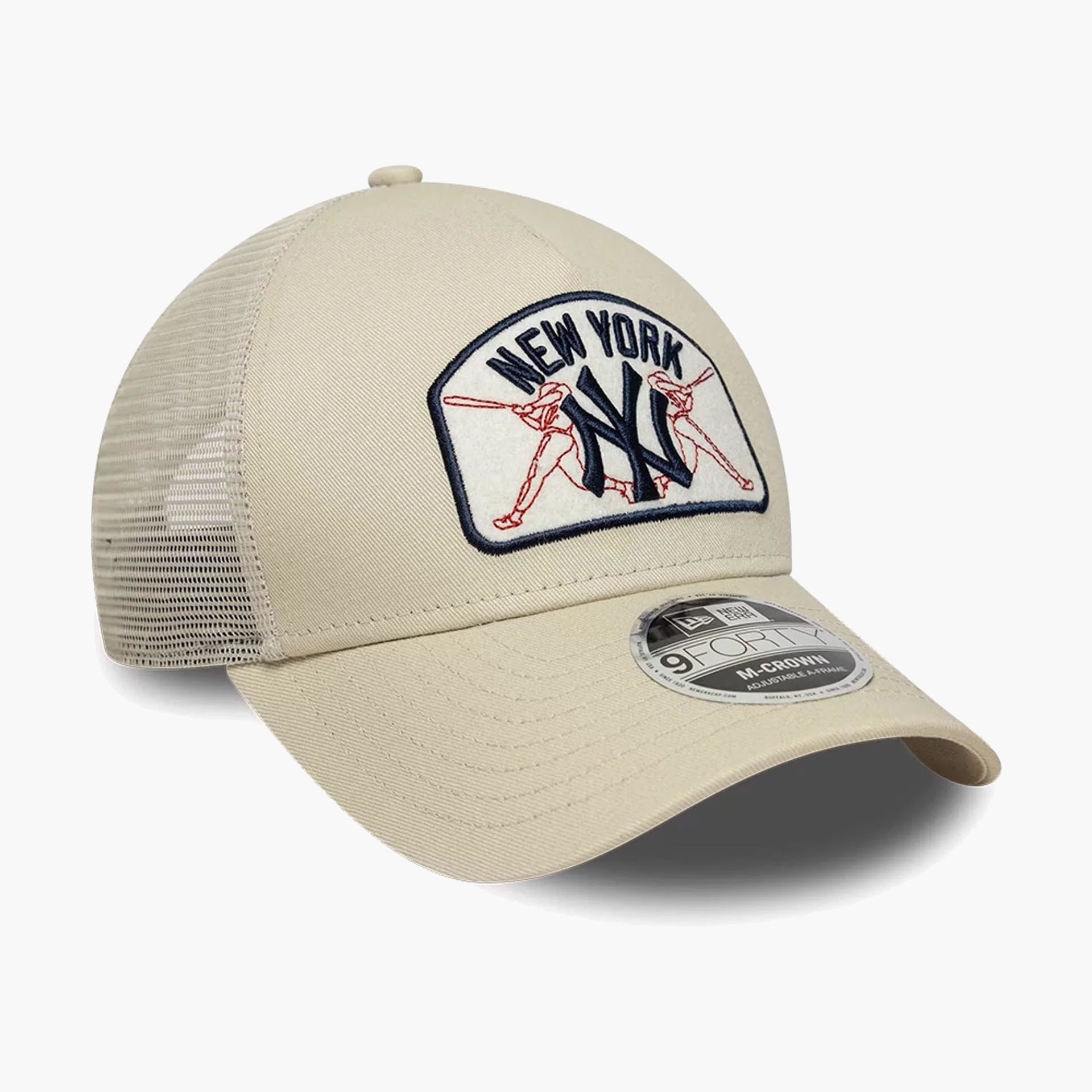 Boné New Era New York Yankees MLB Patch Cream 9FORTY