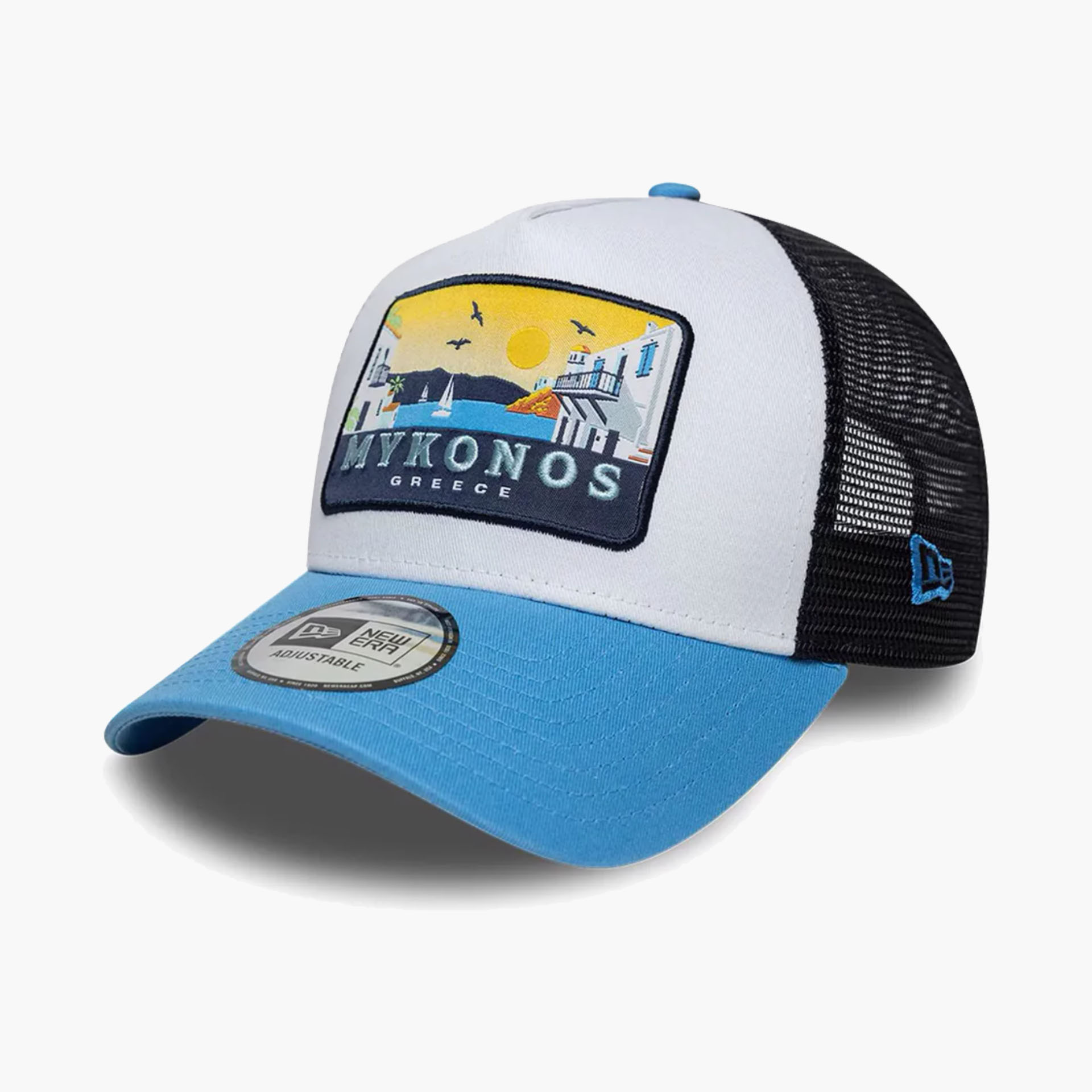 Boné New Era Location Pastel Blue 9FORTY A-Frame