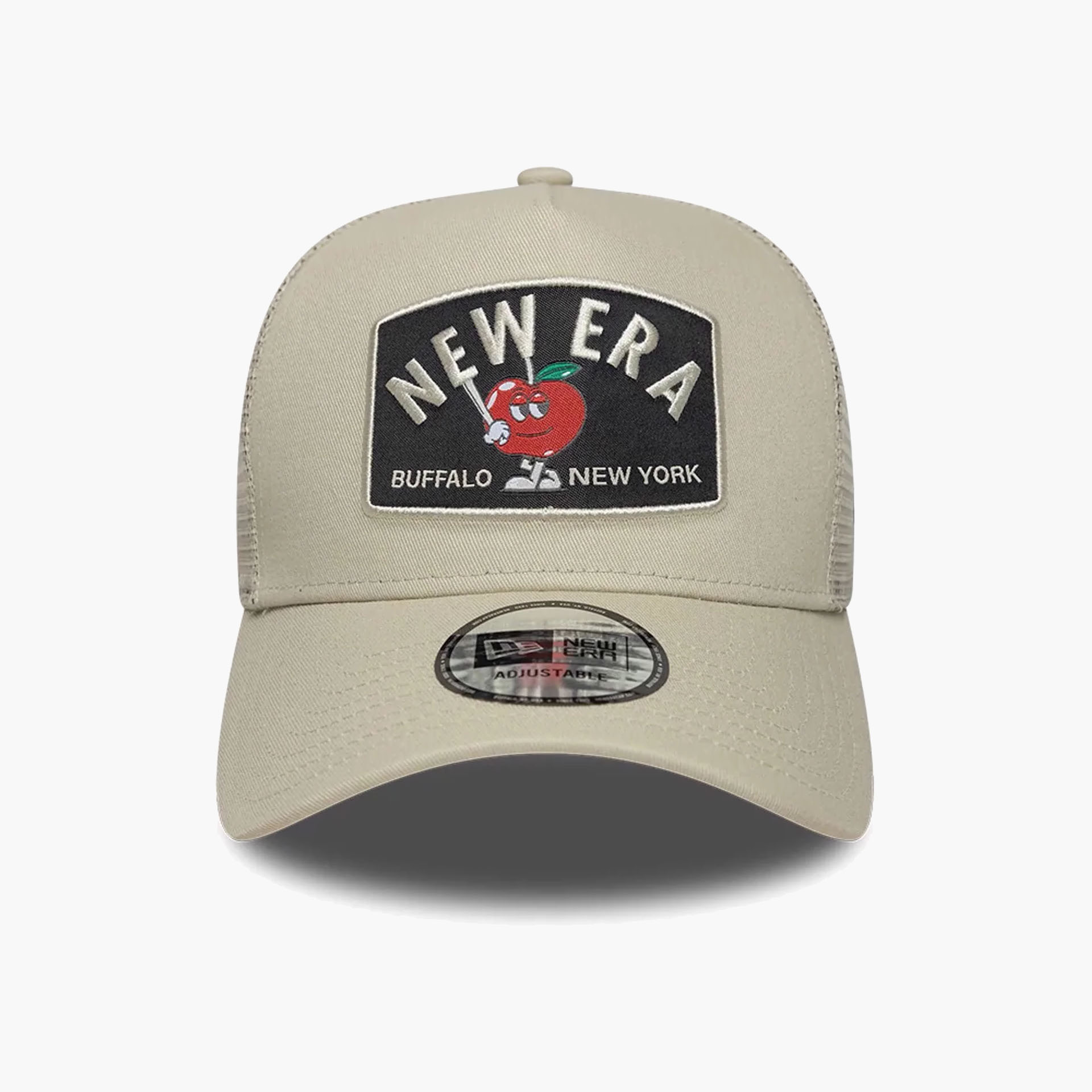 Boné New Era Summer Patch Cream 9FORTY A-Frame Trucker