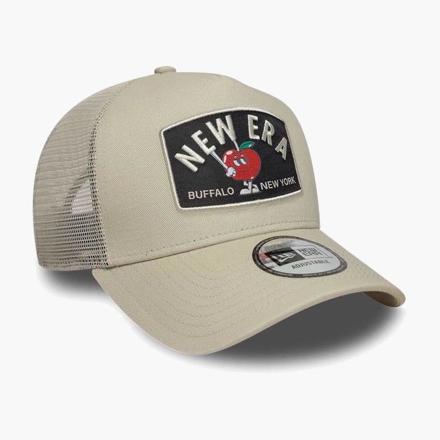 Boné New Era Summer Patch Cream 9FORTY A-Frame Trucker Boné New Era Summer Patch Cream 9FORTY A-Frame Trucker