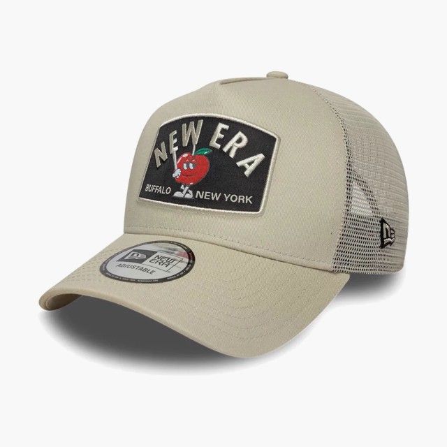 Boné New Era Summer Patch Cream 9FORTY A-Frame Trucker Boné New Era Summer Patch Cream 9FORTY A-Frame Trucker