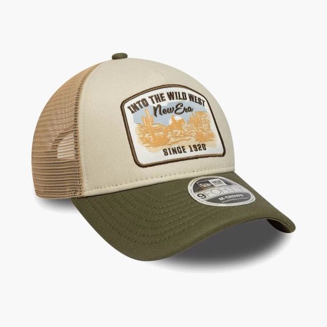 Bon� New Era Dark Green 9FORTY M-Crown A-Frame Trucker