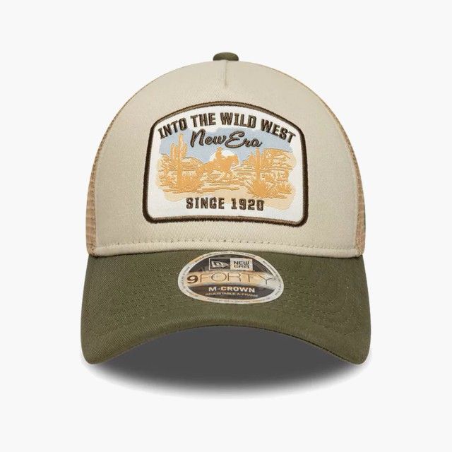 Bon� New Era Dark Green 9FORTY M-Crown A-Frame Trucker