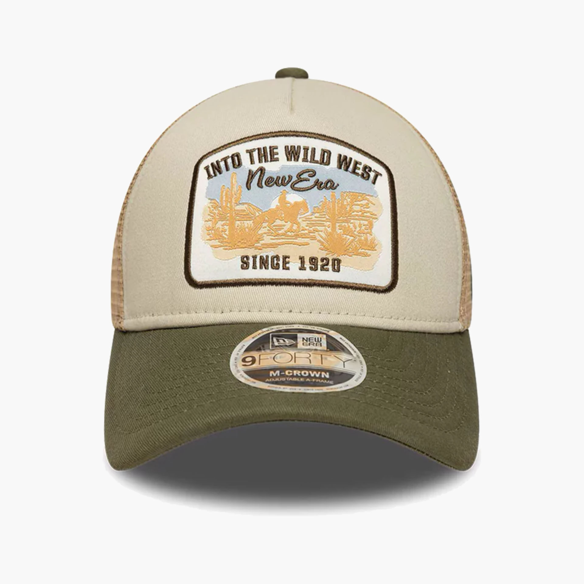 Boné New Era Dark Green 9FORTY M-Crown A-Frame Trucker