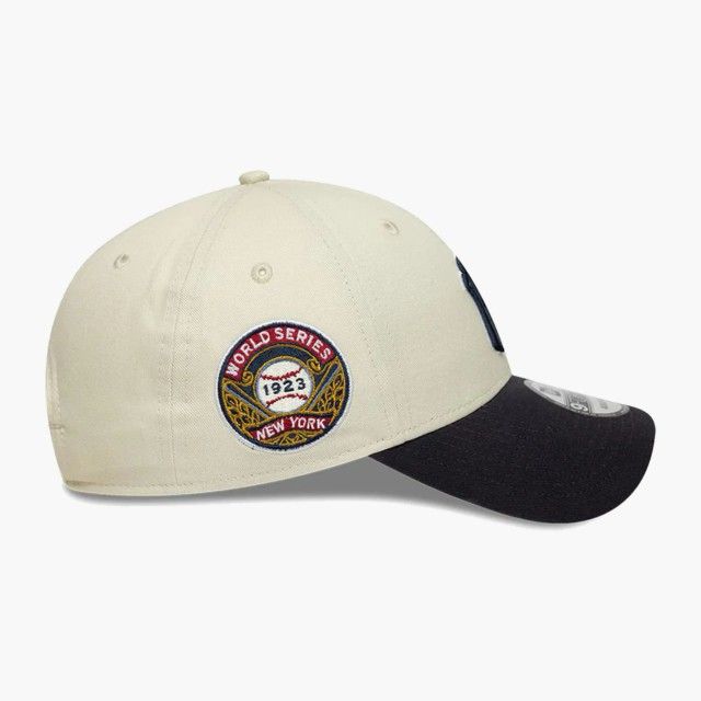 Boné New Era New York Yankees MLB World Series Patch Cream Boné New Era New York Yankees MLB World Series Patch Cream