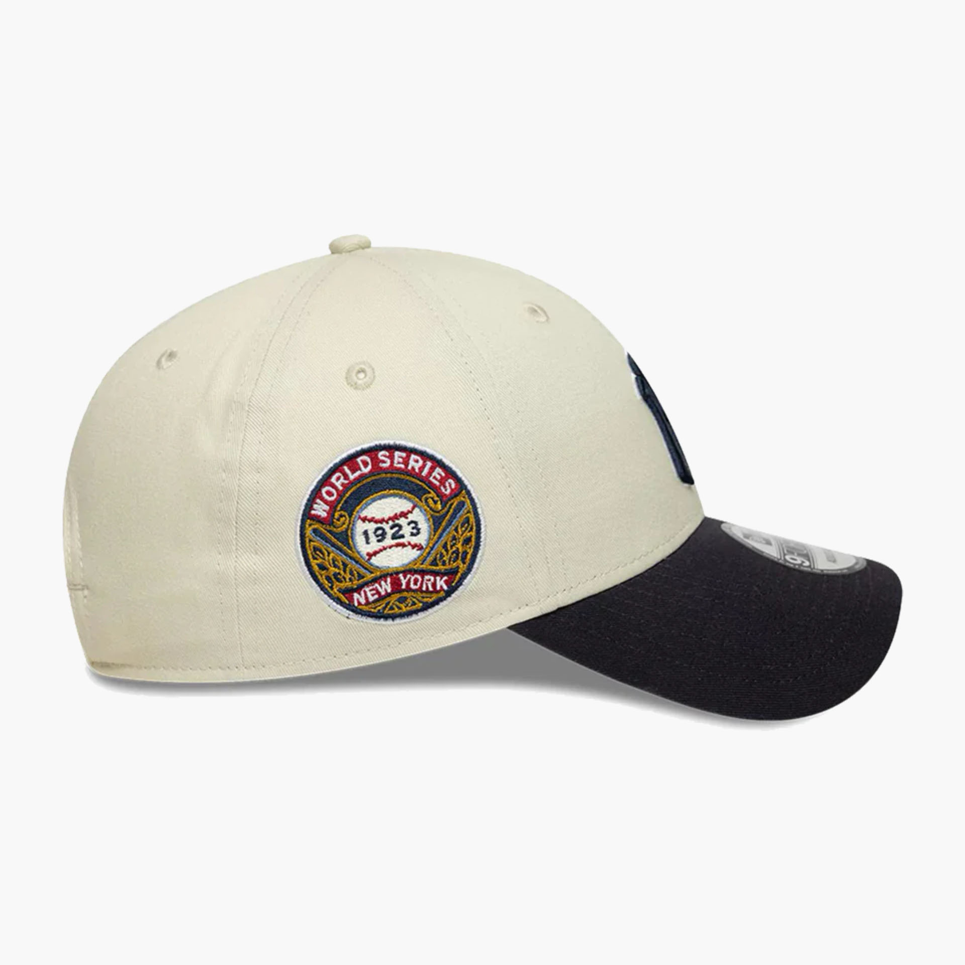 Boné New Era New York Yankees MLB World Series Patch Cream