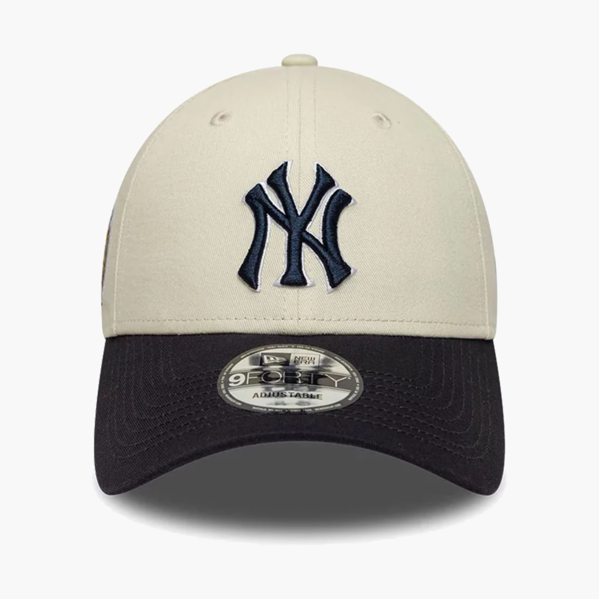 Boné New Era New York Yankees MLB World Series Patch Cream