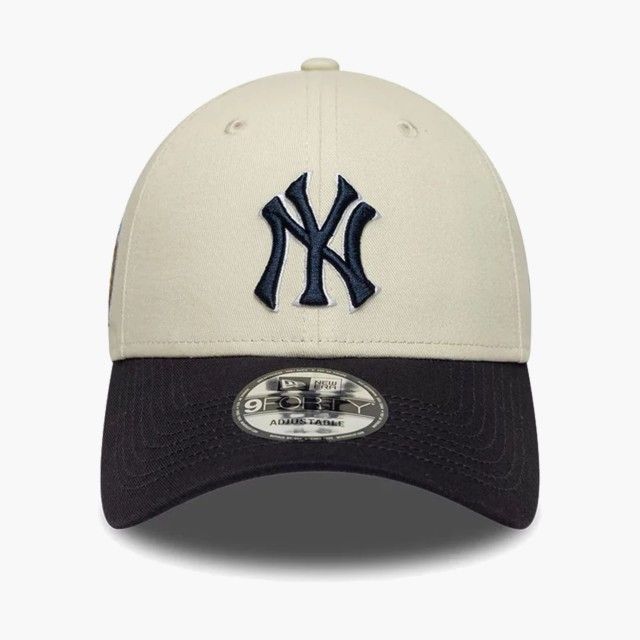 Boné New Era New York Yankees MLB World Series Patch Cream Boné New Era New York Yankees MLB World Series Patch Cream