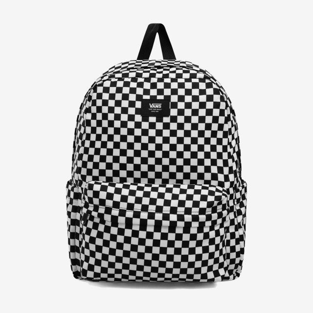 Mochila Vans Old Skool Check Backpack Black/White Mochila Vans Old Skool Check Backpack Black/White