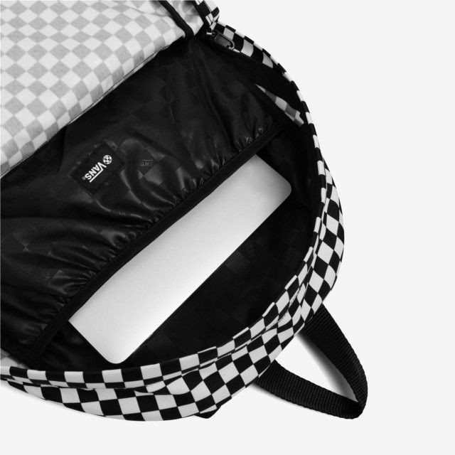 Mochila Vans Old Skool Check Backpack Black/White Mochila Vans Old Skool Check Backpack Black/White