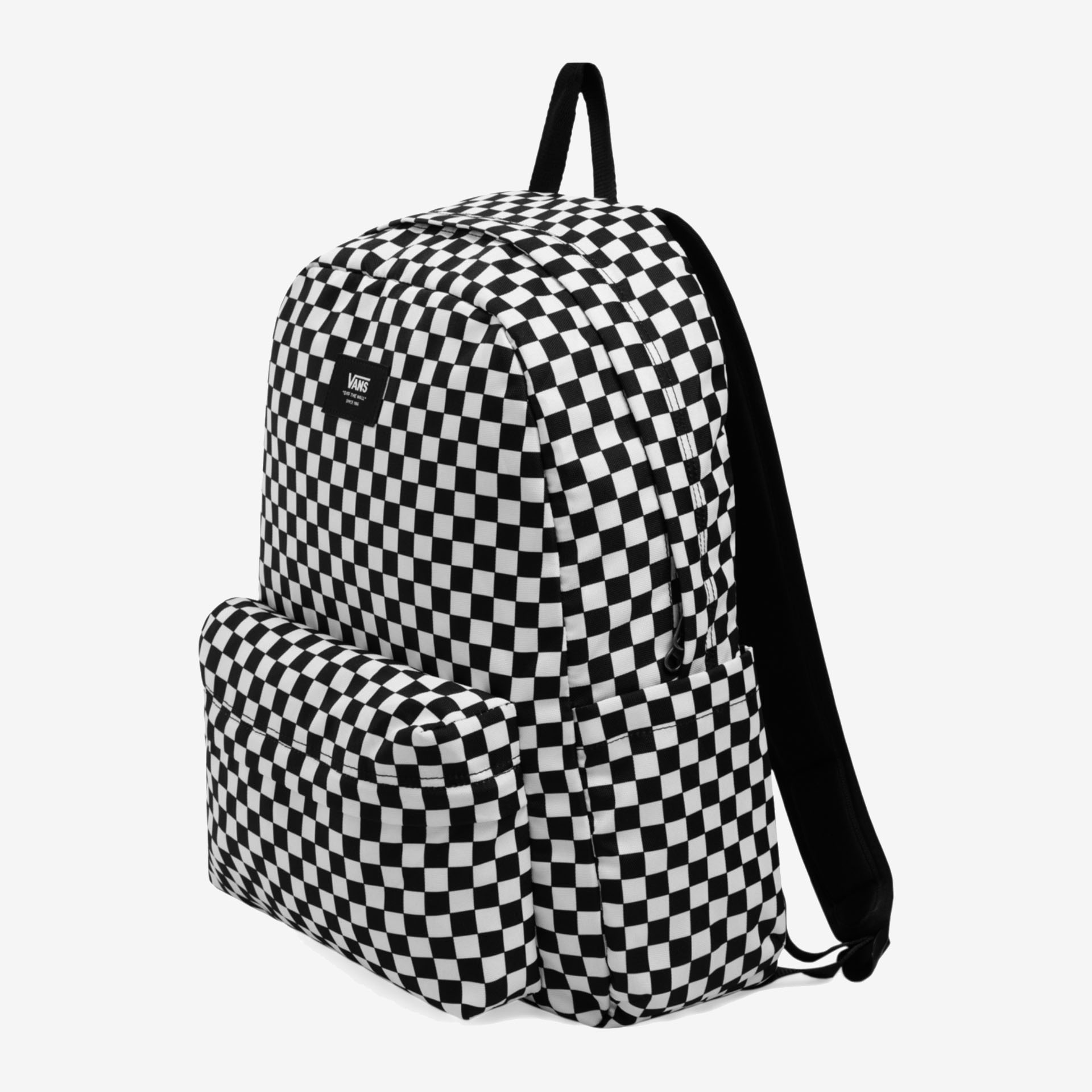 Mochila Vans Old Skool Check Backpack Black/White