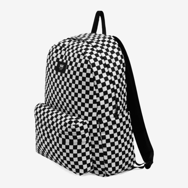 Mochila Vans Old Skool Check Backpack Black/White Mochila Vans Old Skool Check Backpack Black/White