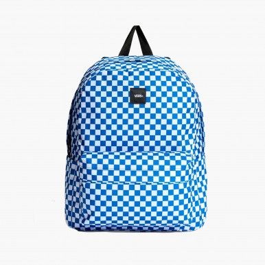 Mochila Vans Old Skool Check Backpack classic blue