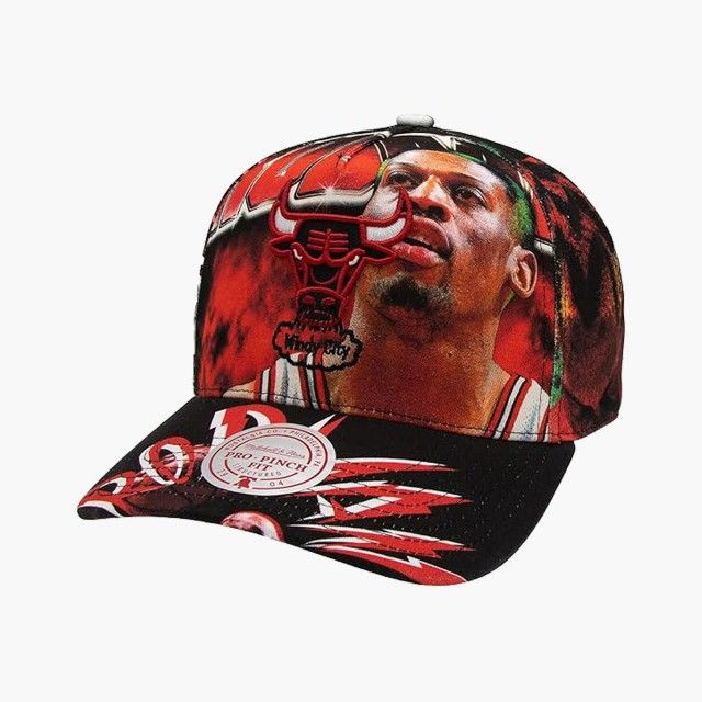 Boné Mitchell & Ness Chicago Bulls Dennis Rodman Boné Mitchell & Ness Chicago Bulls Dennis Rodman