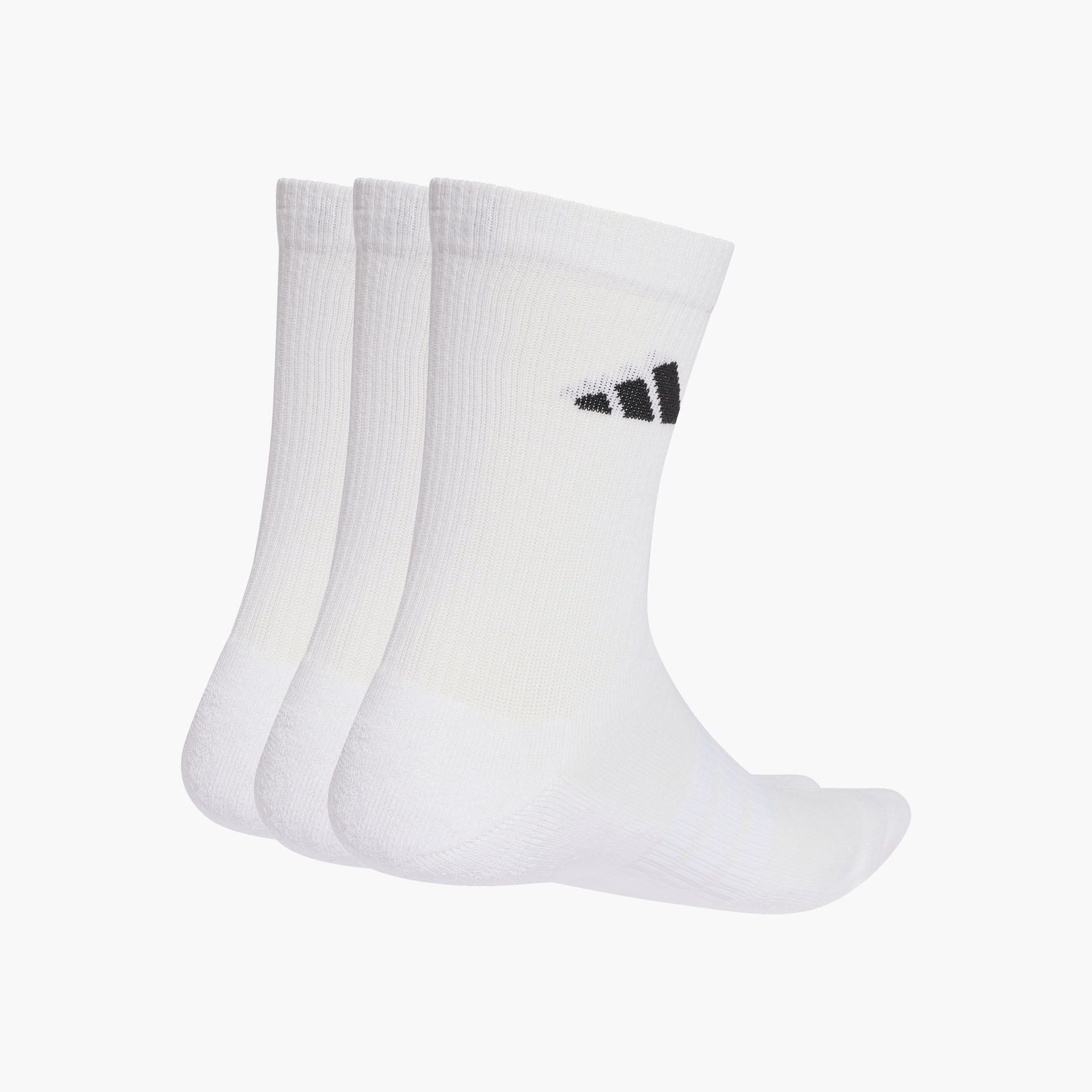 Meias Adidas 3 Pares Cano Médio