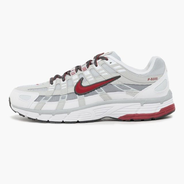 Sapatilhas Nike P-6000 Homem Brancas/vermelhas