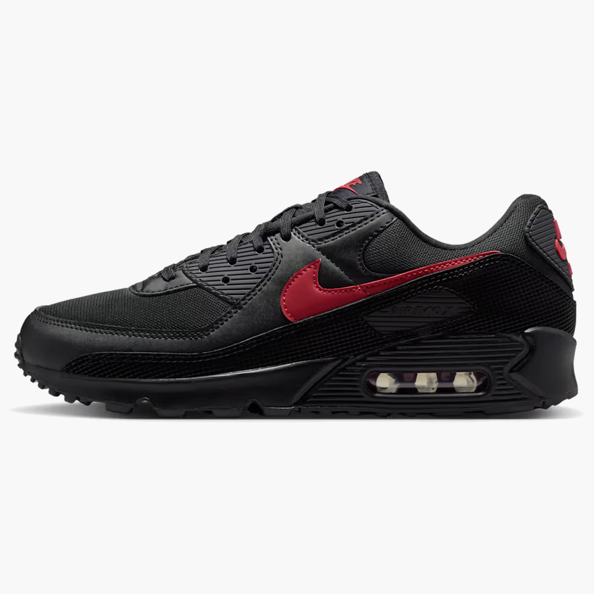 Sapatilhas Nike Air Max 90 Homem Pretas/vermelhas