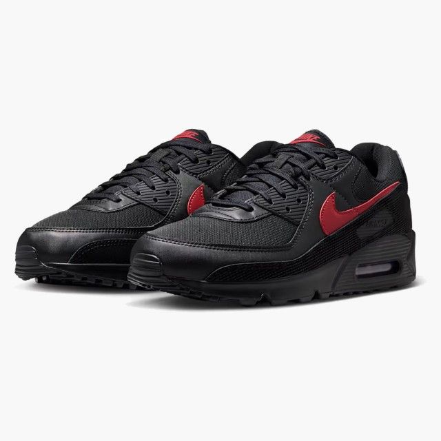 Sapatilhas Nike Air Max 90 Homem Pretas/vermelhas Sapatilhas Nike Air Max 90 Homem Pretas/vermelhas