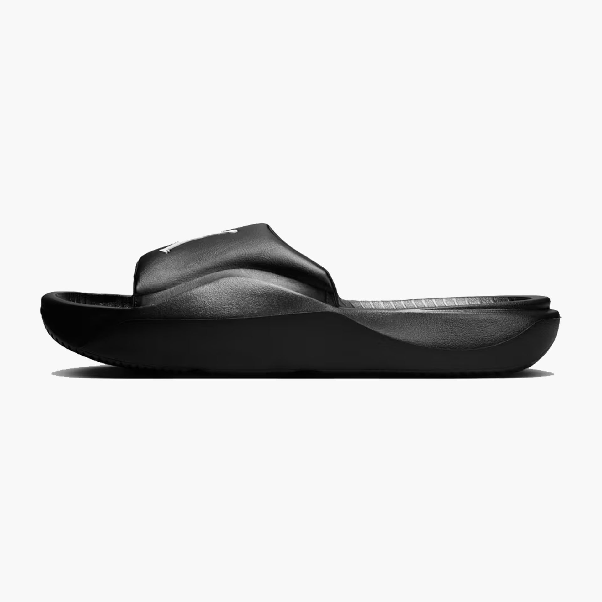 Chinelos Jordan Franchise Homem Pretos/Brancos